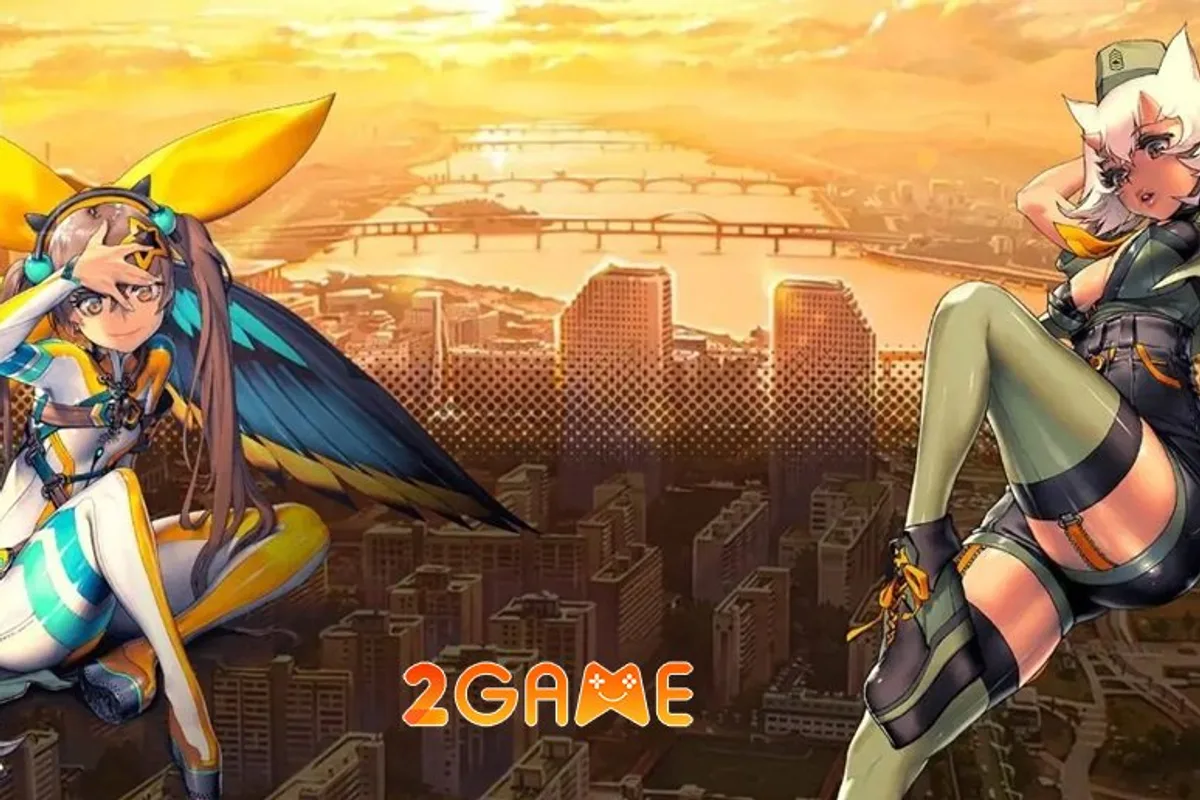 Personnages de Destiny Child dans une illustration promotionnelle historique rappelant l'identité artistique de la licence