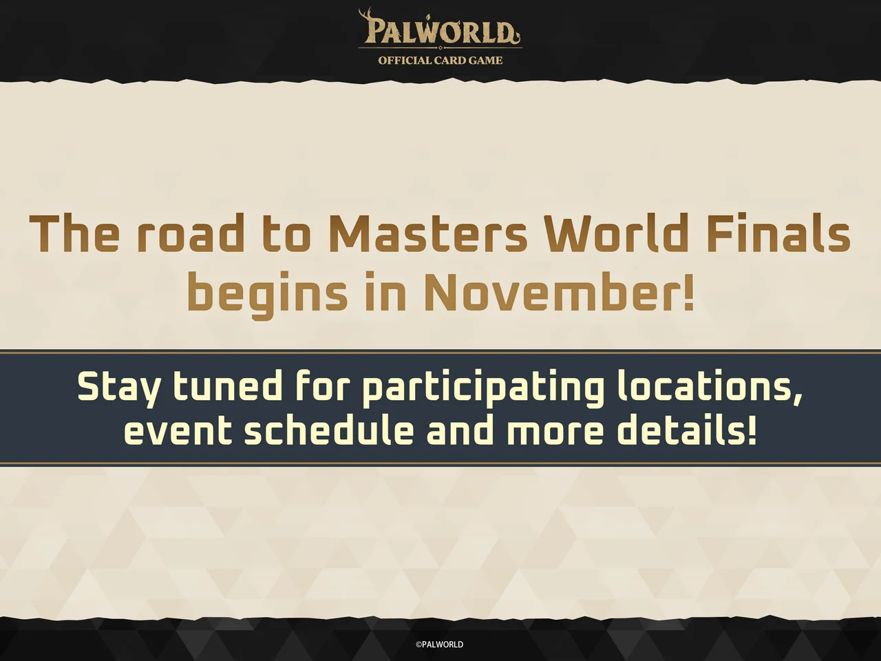 Le jeu de cartes Palworld prépare déjà son premier champion du monde