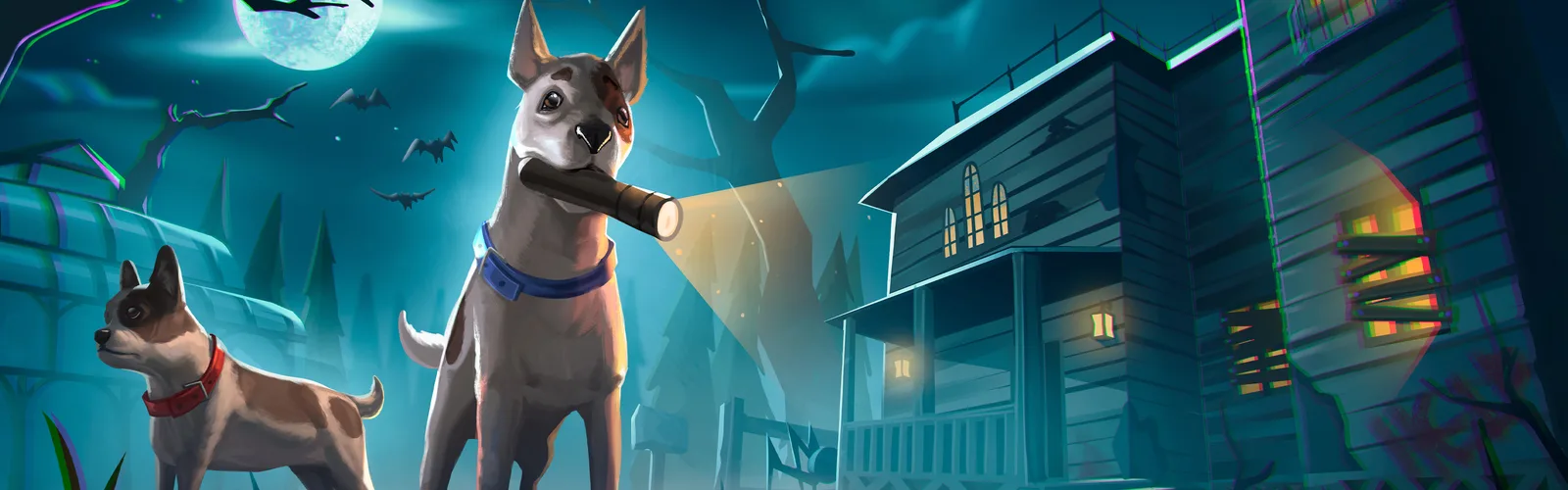 Bannière — Haunted Paws